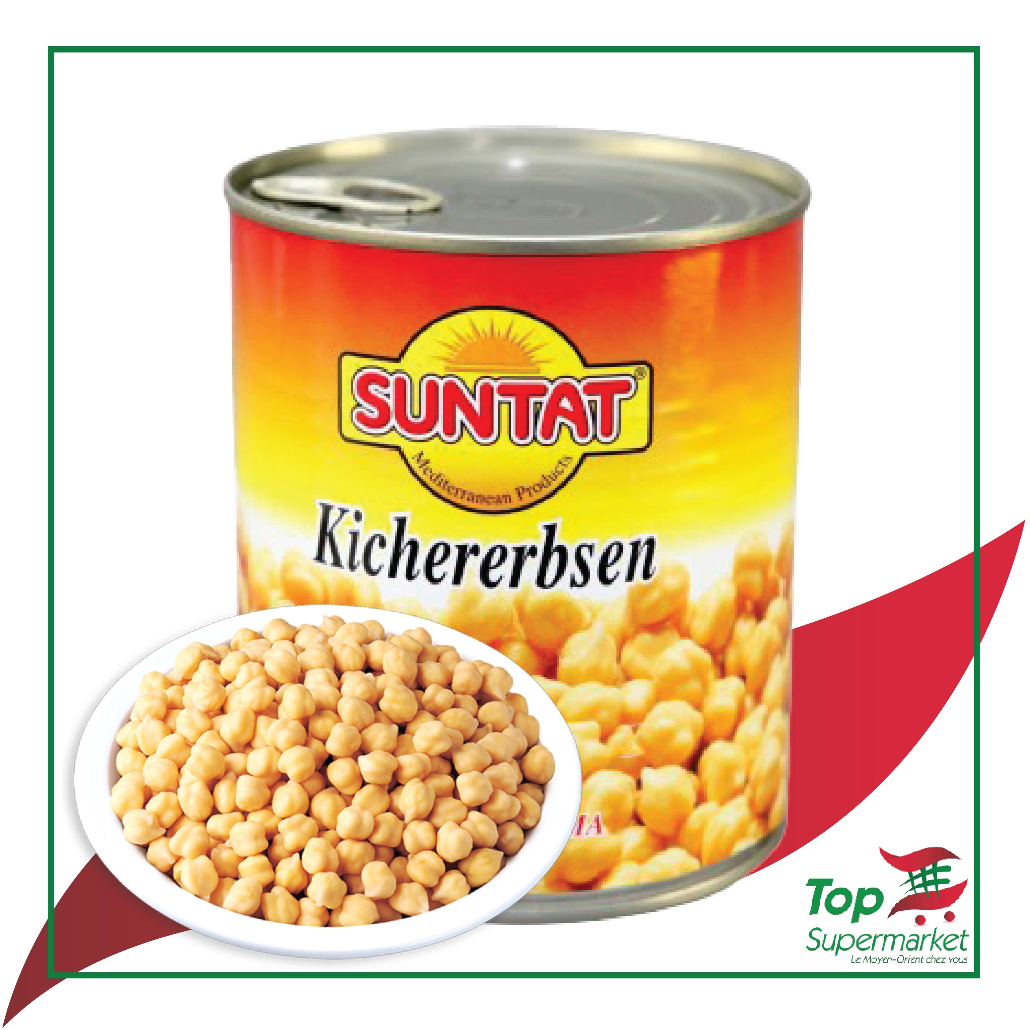 Suntat Pois Chiches 850ml